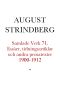 [Samlade Verk 71] • Essäer, tidningsartiklar och andra prosatexter 1900-1912